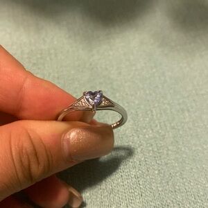 Purple Heart ring